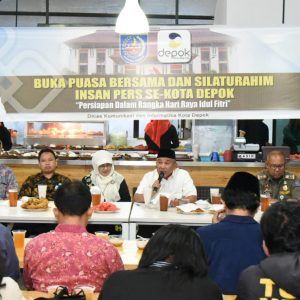 Jelang Idul Fitri, Pemkot Depok Jalin Silaturahmi Bersama Insan Pers