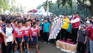 Ribuan Pelajar Ikuti Lomba Lari Maraton