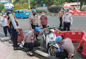 Polrestro Depok Tindak Tegas Pelanggaran Parkir Liar Jalan Margonda