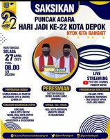 Puncak Acara Hari Jadi Kota Depok Ke-22