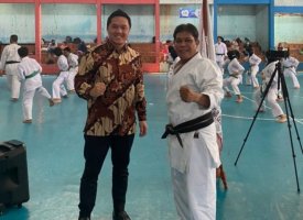 Irfan Januar Minta Prestasi Perguruan Karate Shiroite Depok Makin Berkibar