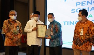 Kota Depok Raih Terbaik Ketiga Paritrana Award Jamsostek