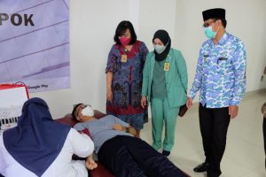 Bantu Tambah Stok Darah PMI, Wawalkot Depok Apresiasi RS Hermina