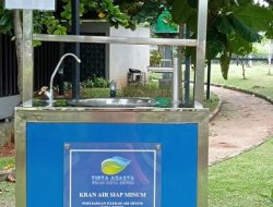 PDAM Tirta Asasta Depok Sediakan Air Siap Minum di Alun-alun