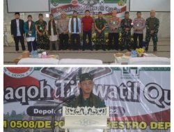 Dandim 0508 Depok Buka Lomba MTQ TNI dan Polri, Ajak Wujudkan Sinergitas