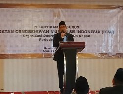 Wawalkot Harapkan ICMI Depok Bantu Naikkan IPM & Laju Pertumbuhan Ekonomi