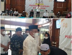 Sekda Kota Depok Lepas Kafilah MTQ ke XXXVII Tingkat Provinsi Jawa Barat Ke Sumedang