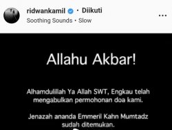 Kepolisian Swiss Temukan Jasad Eril, SWI Depok Turut Berduka Cita Mendalam