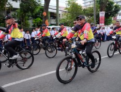 Walikota Depok Gowes Bersama Dalam Rakernas Apeksi