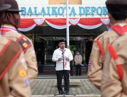 Walikota Depok Lepas 48 Anggota Pramuka Kwarcab Kota Depok