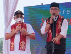 Gubernur Jabar dan Walikota Depok Resmikan Setu Rawa Kalong