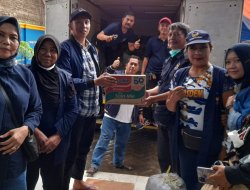 Hardiono Serahkan Bantuan Kepada Pengungsi Gempa Cianjur