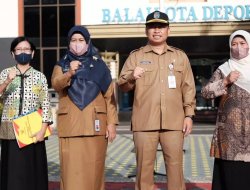 Sekda Supian Suri Apresiasi 2 ASN Pemkot Depok Purnabakti