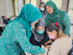 TP PKK Kecamatan Cinere Ambil Bagian Sukseskan Sub PIN Polio