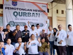 BPC HIPMI Kota Depok Tebar Qurban