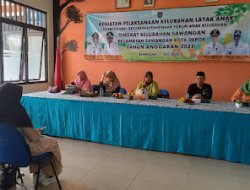 Remaja Sawangan Ikuti Pelaksanaan Kelurahan Layak Anak