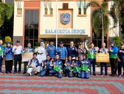 Wali Kota Depok Berikan Uang Pembinaan Atlit Fornas VII