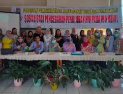 Kelurahan Pasir Putih Sosialisasi Pencegahan Penularan HIV Bumil