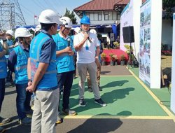 PLN UIT JBB Fasilitasi Peralatan Kerja di Ketinggian untuk Petugas Lapangan