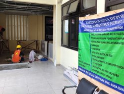 Disrumkim Bangun Ruang Perekaman E-KTP Kecamatan Sawangan