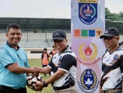 Buka Festival Sepak Bola Pelajar, Sekda Depok Tekankan Pentingnya Berlatih