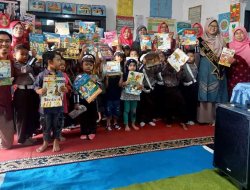 Tingkatkan Minat Baca Anak, Kelurahan Baktijaya Rutin Kunjungi PAUD
