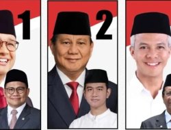 Prabowo-Gibran Dominasi Elektabilitas Diatas Ganjar-Mahfud & AMIN