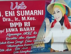 Calon DPD RI Nomer 30 Eni Sumarni Turun ke Pasar di Depok