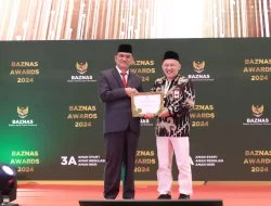 Baznas Depok Raih Penghargaan Baznas Award 2024