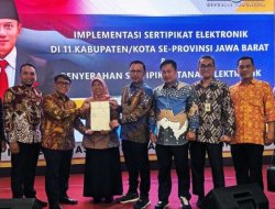 BPN Depok Mulai Implementasikan Pelayanan Sertifikat Elektronik