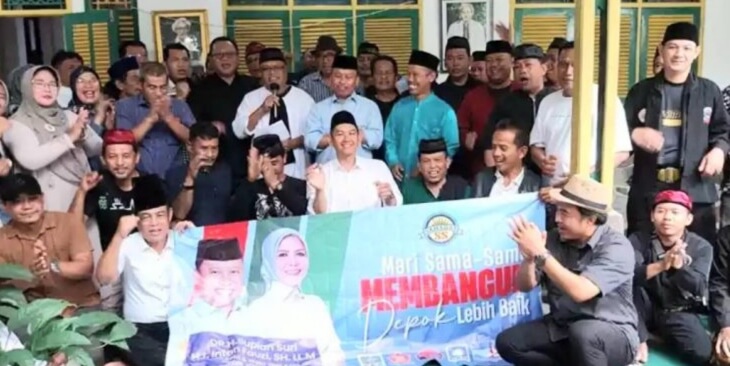 Dukung Supian Suri, Bocah Depok Kumpul Bentuk