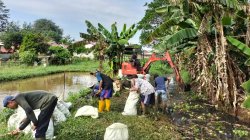 DPUPR Kota Depok Gandeng Kodim Bersihkan Kali Garuda Ratujaya