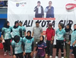 Idris Resmi Buka Turnamen Bola Voli Antar Kecamatan Walikota Cup