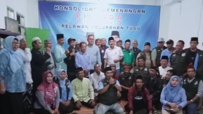 Warga Tugu Cimanggis Antusias Siap Menangkan SS - CR