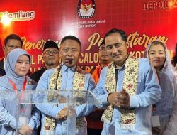 Daftar ke KPU, Supian-Chandra Resmi Maju di Pilkada Depok