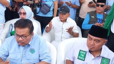 Dewan Pakar PKS & Dedengkot Golkar Depok Hadiri Deklarasi Supian-Chandra