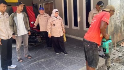 Pembangunan Drainase Kelurahan Serua Mencapai Rp 1 Miliar