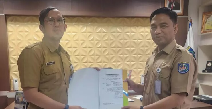 Ari Andriyana Resmi Jabat Plt Lurah Duren Mekar