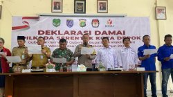 Kecamatan Sukmajaya Deklarasi Damai Pilkada Depok & Pilgub Jabar