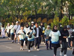 Dalam Rangka Harpelnas, Tirta Asasta Gelar Fun Walk