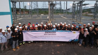 PLN Lakukan Energize GISTET 500 kV Bekasi