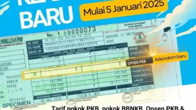 Tahun 2025 Samsat Depok Cantumkan Opsen PKB & BBNKB di STNK