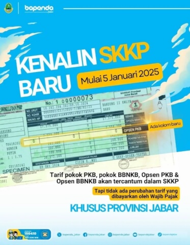 Tahun 2025 Samsat Depok Cantumkan Opsen PKB & BBNKB di STNK