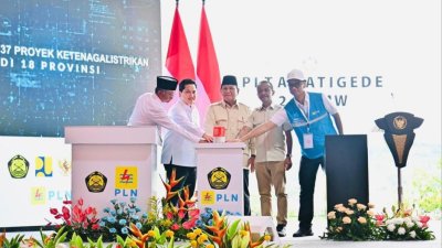 Presiden Prabowo Resmikan Proyek Ketenagalistrikan Terbesar di Dunia