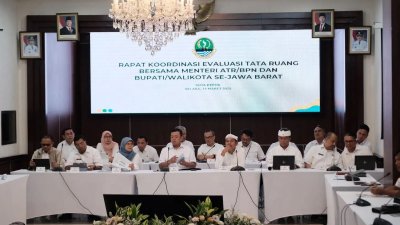 Gubernur Jabar Ajak Kepala Daerah Rakor Evaluasi Tata Ruang di Depok