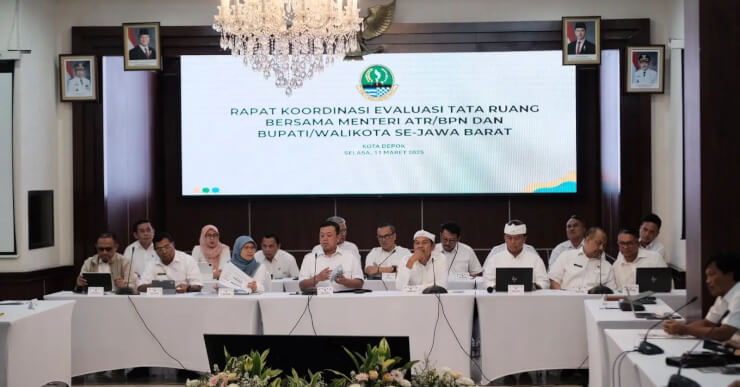 Gubernur Jabar Ajak Kepala Daerah Rakor Evaluasi Tata Ruang di Depok