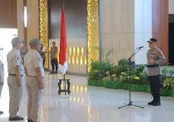 Kapolda Lampung Harapkan Kenaikan Pangkat PNS Polri Beri Kontribusi Positif
