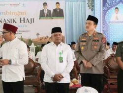 Komitmen Dukung Program Pemerintahan, Kapolres Binjai Hadiri Manasik Haji