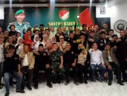 Dandim 0508/Depok Ajak Elemen Masyarakat Nobar Video Wawancara Presiden Prabowo
