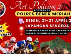 Polres Bener Meriah Kembali Gelar Art Policing